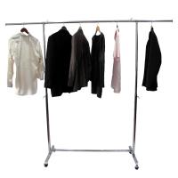 Full iron heavy single rod telescopic hanger