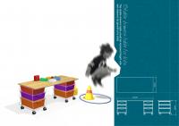 Stable Drawers Table for Kids